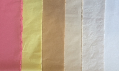 We are happy to announce launching a process of virgin pulp coloring